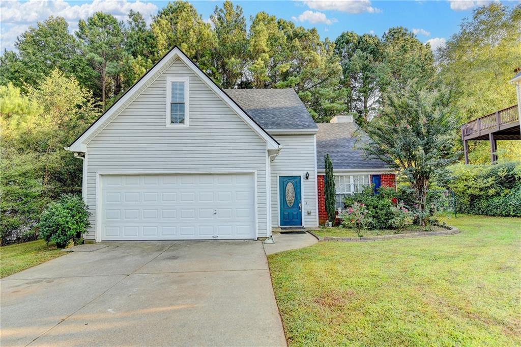 NO HOA!!! House located in the highly desired Collins Hill school district! Hard to beat location that is a few minutes away from amazing Lake Lanier Parks, nearby local shopping and Mall of Georgia, fantastic restaurants, Top Golf, Gwinnett parks, Coolray Field, as well as the new Northside Hospital system. Close to I-85. Beautiful Cape Cod style. MASTER ON MAIN!!! 4 bedroom 2 bathrooms, 2-car garage. Roof 2years /August 2023. Newer carpet in the rooms. Original HARDWOOD in the family room and tile flooring in the kitchen. AC is 6 years old. The kitchen features white cabinets and stainless-steel appliances. The Large Laundry room provides the perfect amount of shelf storage space with a Washer & Dryer. Custom-made walk-in pantry with lots of shelving and storage. Replaced the Covered Patio. New epoxy paint for the garage floor. Must See!!