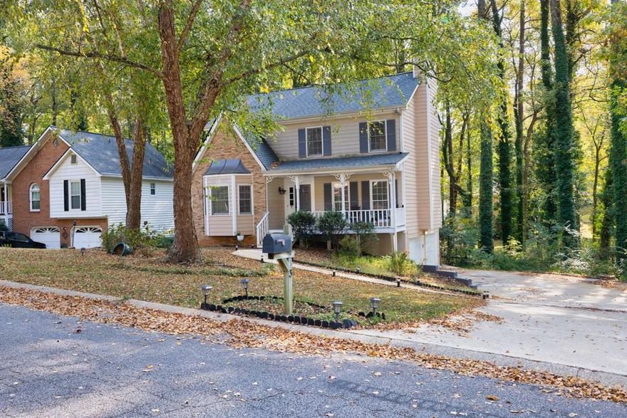 Unique opportunity to lease in Marietta with dock access to a peaceful community lake. Come home to your own oasis and enjoy your large deck, beautiful fireplace in the living room, with a private view. You will enjoy your updated kitchen, bathrooms, and oversized owner’s suite with custom closets as well as ample storage space. This home boasts of a large two car garage with additional storage. All of this in the highly rated Kennesaw Mountain High district. Concerned about an HOA? Don't be! This one is optional if you want to enjoy the pool and tennis courts. Welcome Home!