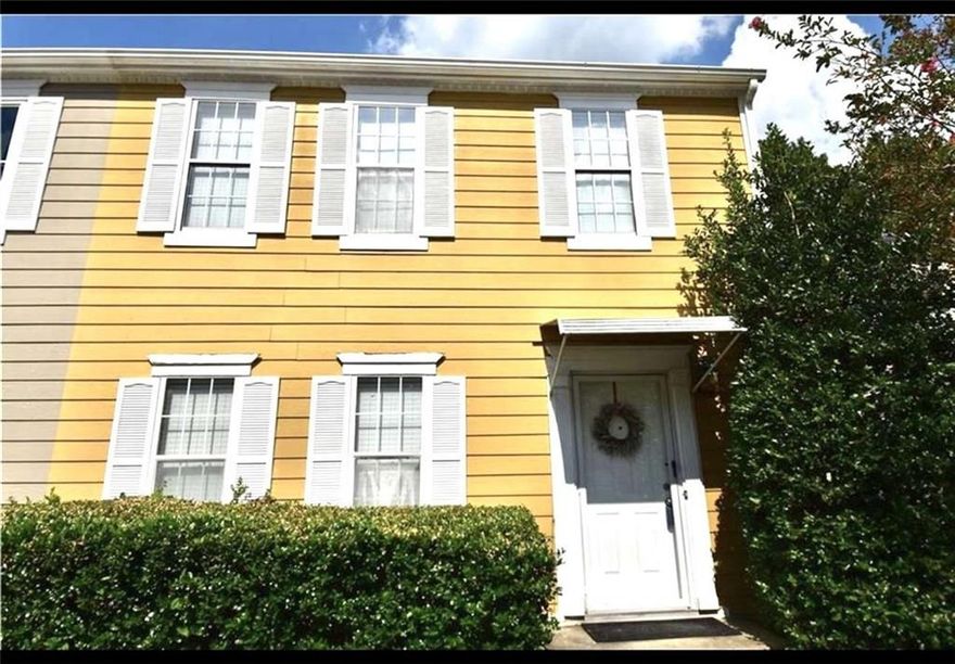 Lovely Townhouse, perfect location in Arc Way Forest Subdivision. Minutes away to I-85, Pleasant Hill and Beaver Ruin, restaurants, shopping and much more. The spacious kitchen has white cabinets, new stove and tile flooring. First level has new Luxury Vinyl Floor. The formal dining rooms connects to the spacious deck and backyard, perfect for family gatherings. The second level has 3 bedrooms, two full bathrooms. The Master bedroom is spacious and its bathroom has double vanity. No HOA. Investor owed no disclosures. Welcome home!