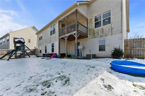 A home in Dawsonville