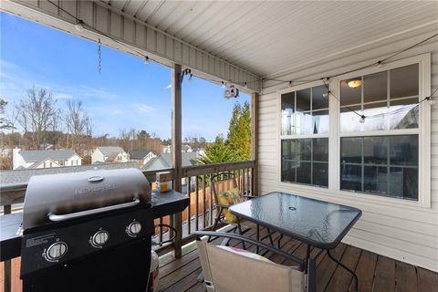 A home in Dawsonville