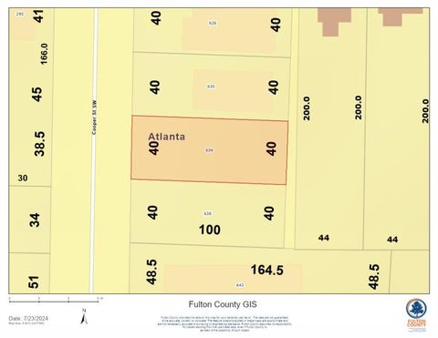 Vacant Land For Sale - 634 Cooper St<br/> Atlanta, GA 30312