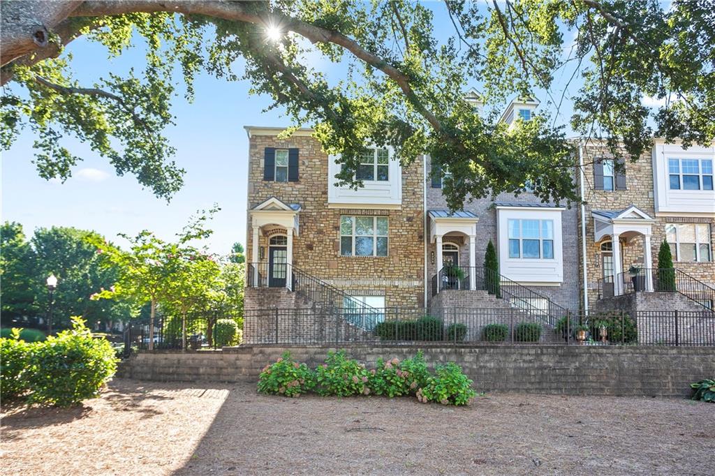 SHOWING BY APPOINTMENT ONLY, Do Not Disturb. **Minimum requirement: No housing voucher, 680+ Credit score, clear background check, verifiable income, rent & debts not to exceed 40% of total combined monthly income, proof of savings of $7000+, good references...etc.). PRIME LOCATION! Luxury End-Unit townhome. Gated Community with Pool, Club House and Fitness Center. Beautiful End Unit, Master suite with vaulted ceiling & dual walk in closets, 2 secondary bedrooms and Laundry closet on top level. 1 Bed & full bath on terrace level (Entrance from garage). One of the largest Riesling floor plan w/ Gourmet kitchen, lots of countertop space, center island, espresso cabinets, glass tiled backsplash, walk-in pantry, gas cook-top, microwave and double wall ovens. Dual Lennox HVAC, 2 water heaters. Huntley Hills elementary school, Chamblee middle school and Chamblee Charter high school. Mall/Restaurant/Hospital/I-285 access. Close to Perimeter mall, Costco, restaurants, shopping, highway access and Marta station.
