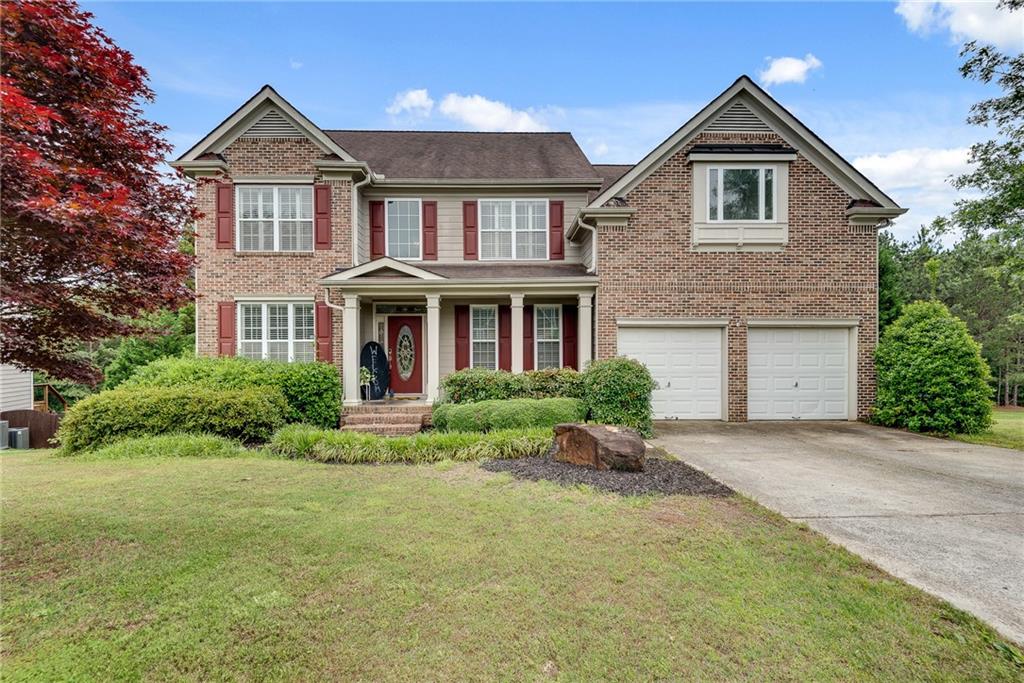 This house is located in the back of the beautiful Bradshaw Park neighborhood. A rocking chair front porch greets you before entering into a two-story foyer, then proceeding into the two-story living room with tinted windows for energy savings.
The main floor also has a guest room with large storage closet and a full bath. The kitchen has a breakfast nook that leads out onto a backporch overlooking the large, flat back yard.
On the second floor there are three secondary bedrooms and the primary. There is brand new carpeting throughout. The primary boasts tray ceilings and two large walk-in closets with attached storage space, and a remodeled primary bathroom with a separate toilet room, jetted tub, and heated floors. Paint has been refreshed throughout the house.
The house has a full unfinished walkout basement with a large workshop and is already stubbed for a bathroom.
Main floor hardwoods have been sanded and restained.
1 year HOW