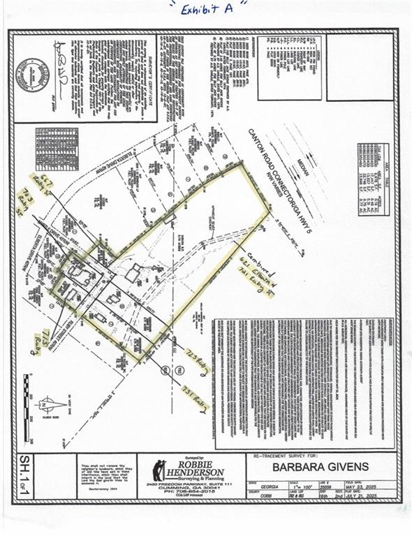 Rare East Cobb Assemblage! This unique opportunity includes 7 contiguous parcels totaling approximately 8.06 acres just off the Canton Road Connector in Marietta. Currently zoned R-30 with 5 existing homes (1930s-1950s), the property offers strong potential for redevelopment as residential or commercial. Large tracts of this scale are exceptionally scarce in East Cobb, making this a truly rare find. With direct access to Canton Road Connector, Highway 5, I-75, and I-575, the property enjoys a prime location surrounded by residential neighborhoods, light industrial facilities, office parks, and retail. Investors, builders, and developers will appreciate the flexibility of the site: whether for residential subdivision, RA-5 townhome community, or higher density RM-8/RM-12 apartments with rezoning, or even commercial and light industrial development. Proximity to Town Center Mall, Wellstar Kennestone Hospital, and major employment and retail nodes makes this an ideal site for future growth. Whether you are an investor seeking long-term upside, a builder ready to create a new community, or a commercial developer envisioning retail, office, medical, or mixed-use, this tract offers limitless potential. This assemblage represents one of the few remaining opportunities to secure large contiguous acreage in a high-demand East Cobb corridor.