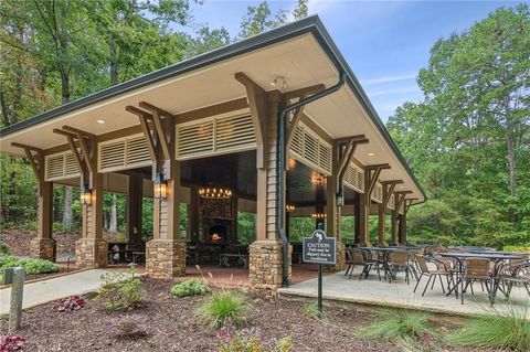 A home in Dawsonville