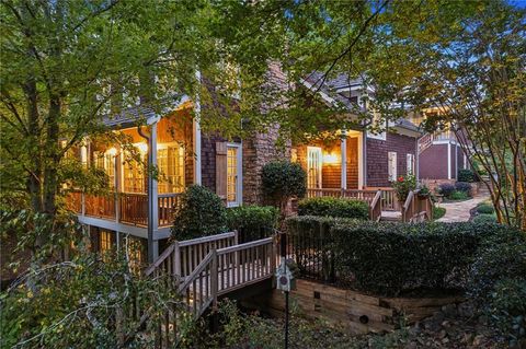 A home in Dawsonville