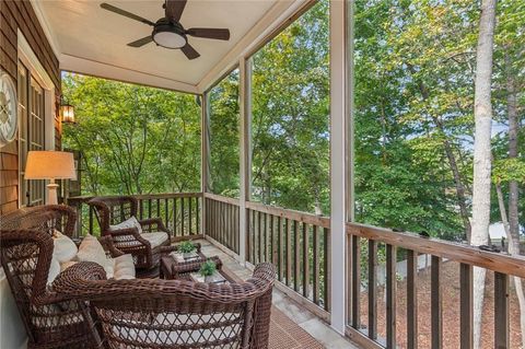 A home in Dawsonville