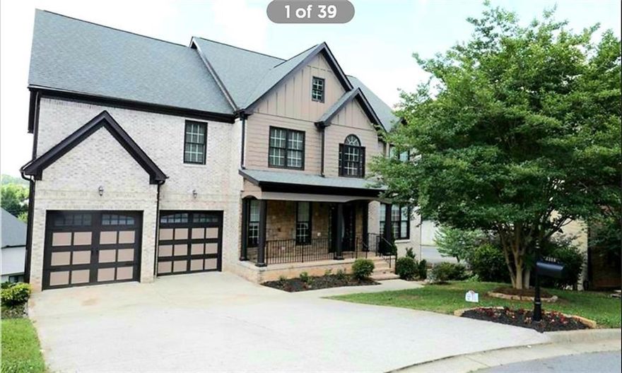 Welcome to The Builder's Home! Amazing architectural ceiling designs in this Superb Location! Stainless Steel Appliances w/ Double oven makes this Chef's kitchen a pleasure to cook! Main floor Kitchen overlooks Marietta & Kennesaw with Custom cabinets, exotic granite tops, & a walking pantry. Hardwood floors on the main & 2nd floor throughout. Tiles on the lower level throughout. No Carpets! Lower Level provides a 2nd home w/ a separate full kitchen, laundry room, 2 bedrooms and a full bathroom. Large computer room or an office on the main floor. MOVE IN READY! Walking Closets in all rooms. Large for 2 families:)! Entertaining Deck and outdoor living makes every grilling memorable! Easy & quick access to Major HWYs & Kennesaw State Univ., Malls, shopping, and Restaurants.