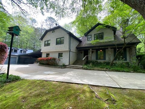 A home in Sandy Springs