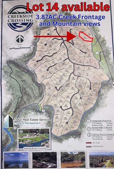 Vacant Land For Sale - Headwaters Lane<br/> Talking Rock, GA 30175