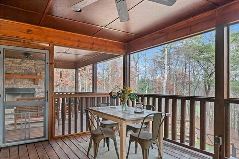 A home in Ellijay