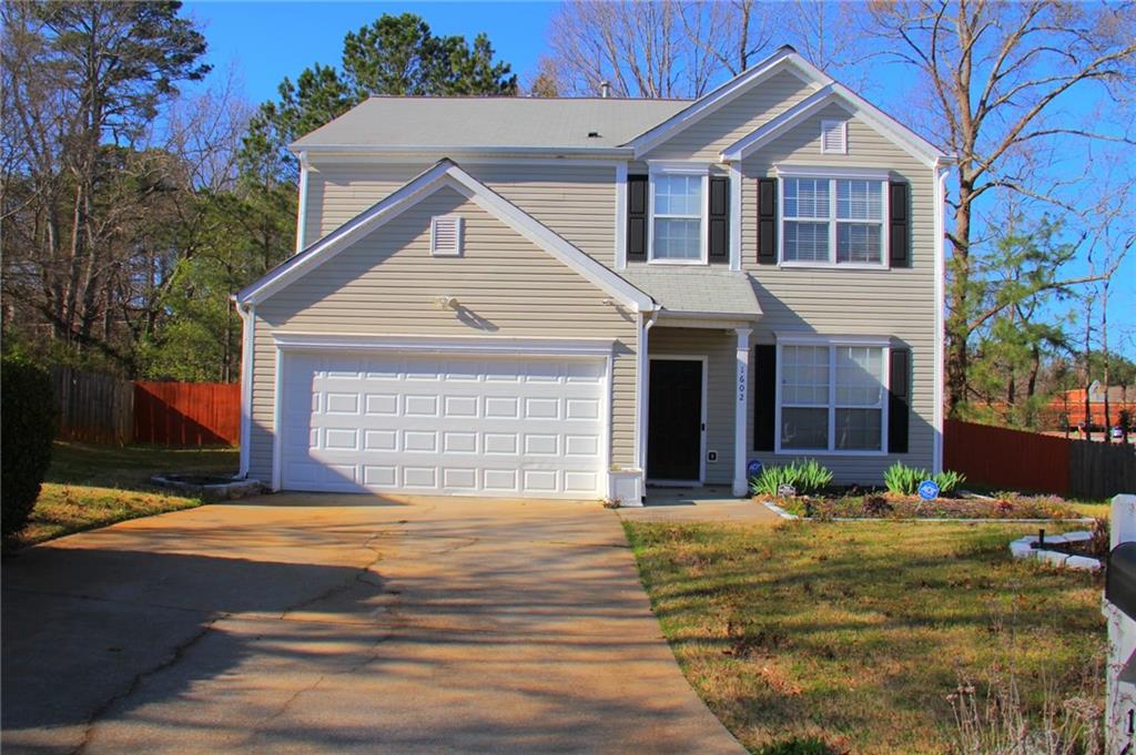 Welcome to this move-in ready beautifully designed, meticulously maintained 4 bedroom single family home! Perfectly positioned in a quiet neighborhood. This home has the curb appeal that draws you in; with it’s classic charm and a thoughtfully cared-for exterior. The home features fresh interior paint, a soft neutral color palette that enhances natural light and sets a comforting tone throughout. Enjoy the eat in kitchen, ample cabinet storage, stainless steal appliances, granite countertops perfect for entertaining. From the very first glance, the curb appeal draws you in with classic charm and a thoughtfully cared-for exterior. The primary bedroom offers a cozy retreat with its own private en-suite bathroom, spacious walk-in closet while the additional bedrooms are ideal for family, guests, or a home office. Enjoy a cozy family room filled with natural light and centered around a welcoming fireplace. Step outside to a huge fenced in backyard, ideal for gatherings, gardening, or play. Home is professionally monitored by state of the art security system for tenants, regularly scheduled lawn care, trash removal and is conveniently located near shopping areas.
Ready for suburban living at its finest? — don’t wait to make it yours!
** There Is No Lockbox On The Home. Listing Agent Will Be Present At All Showings.**