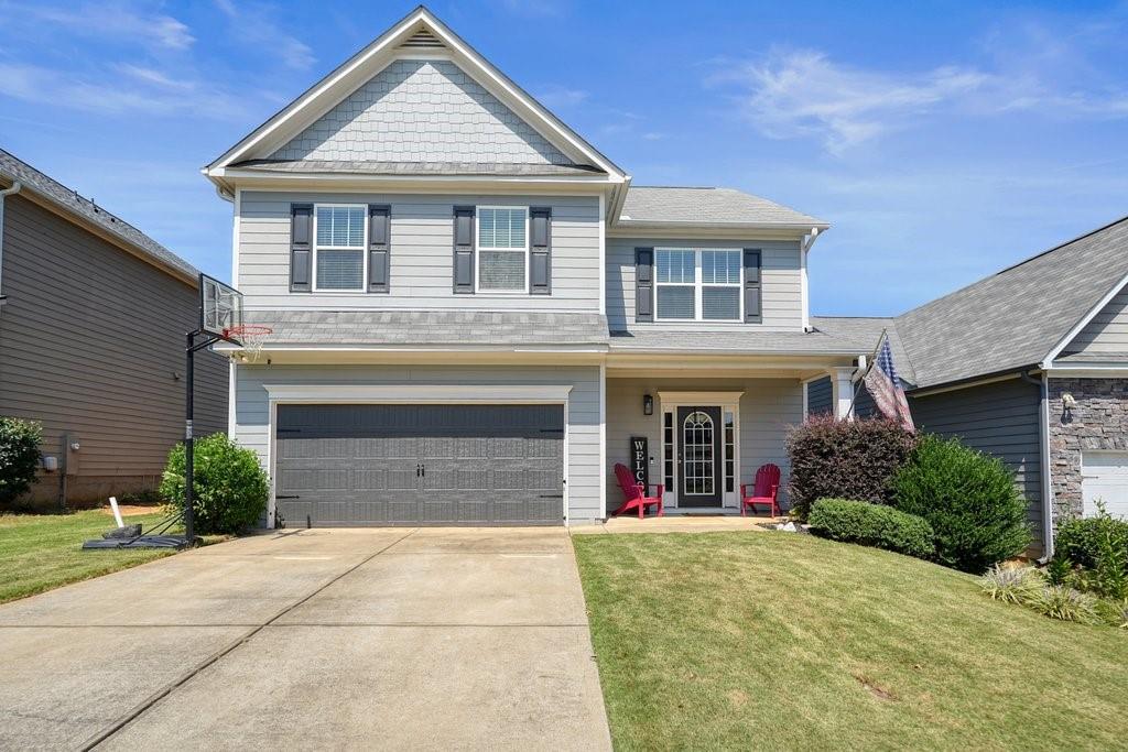 Welcome to your new home! This inviting 4-bedroom, 2.5-bath beauty is tucked inside a friendly swim community with a park, making it a wonderful place to gather with neighbors and enjoy the outdoors.
Step inside and fall in love with the spacious, open kitchen that flows seamlessly into the living room. Perfect for entertaining or keeping everyone connected. The kitchen features granite countertops, a large island with bar seating, and a pantry for extra storage. Whether you prefer casual meals in the eat-in kitchen or hosting special dinners in the separate dining room, this home offers flexibility for every lifestyle.
Upstairs, you’ll find a generous second-story layout with a versatile bonus area. Ideal for a play space, home office, or media room. The family room is perfect for cozy nights in or gathering with friends and loved ones.
You’ll love the large, flat-fenced backyard. It is perfect for entertaining. Inside, the home offers a bright, comfortable layout with plenty of natural light, creating a warm and welcoming space for everyday living.
Located just minutes from downtown Canton and Ball Ground, you’ll have quick access to charming shops, restaurants, and local events. Plus, this home is in an area known for its highly rated schools, giving you extra peace of mind.
This home has the perfect mix of community amenities, space, and convenience. All that’s missing is you!