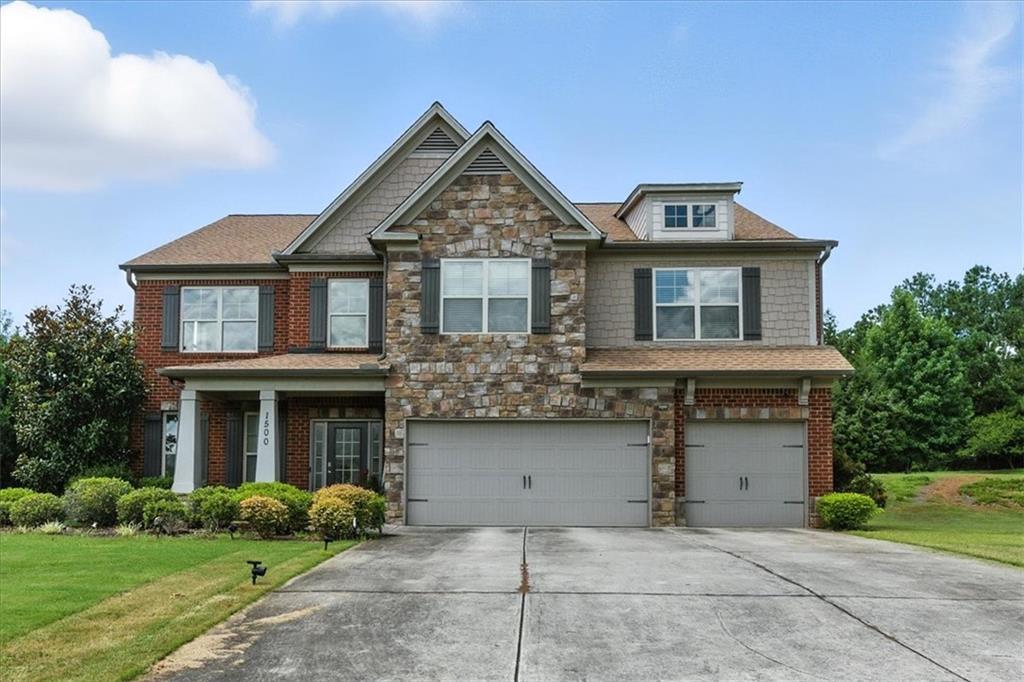 Welcome to this spacious and energy-efficient home in the desirable Summit Creek swim and tennis community. Situated on a large, level 0.76-acre lot, this 5-bedroom, 3.5-bathroom home offers an open-concept layout with tall ceilings and abundant natural light throughout. The kitchen features granite countertops, a large island with breakfast bar, stainless steel appliances, canned lighting, and plenty of cabinet space. The formal dining room showcases coffered ceilings, and the living room includes custom built-in bookshelves, creating a warm and inviting space. Upstairs offers a generous loft area and a huge owner's suite with a private sitting area, fireplace, dual walk-in closets, and a spacious bathroom with double vanities, soaking tub, and separate shower. The home also includes solar panels for energy savings, a 3-car garage, hardwood, tile, and carpet flooring, and large windows throughout. It also has a brand new roof, adding even more value and peace of mind. The backyard is ideal for entertaining, featuring a gazebo and plenty of room for gatherings. Conveniently located just minutes from I-20, shopping, schools, and more.