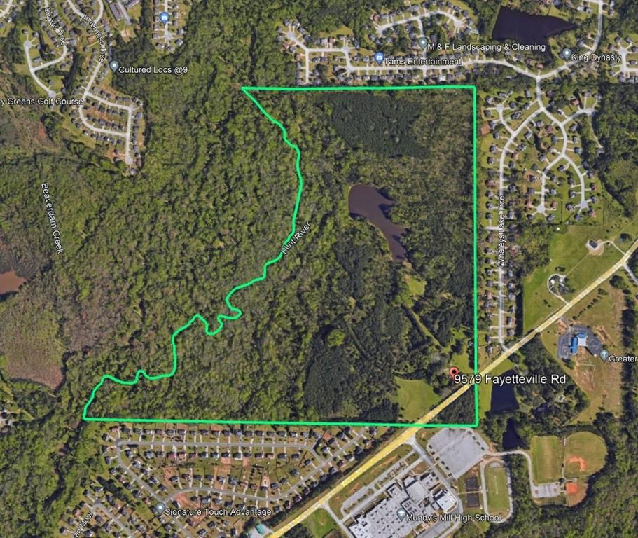 144.45 +/- ACRES IN PRIME LOCATION!! Sewer and utilities in place. Established, Neighboring, communities on each side have road cuts leading into this property. Gentle rolling, High ground, topography. DEVELOPERS AND BUILDERS TAKE NOTE: THIS IS ONE OF THE BEST RESIDENTIAL TRACTS SOUTH OF ATLANTA!! Minutes from downtown Fayetteville, and Jonesboro and walking distance to Mundy's Mill High School. POTENTIAL FOR VERY HIGH DENSITY!!