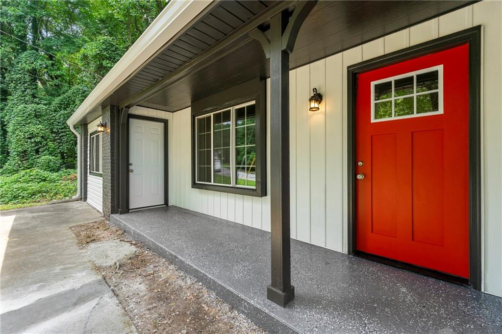 Welcome to this stunning, fully renovated 4-bedroom, 2-bathroom home, offering modern upgrades and an inviting open-concept layout. Nestled in a peaceful community, this single-level gem is move-in ready with stylish finishes throughout. Step inside to brand-new vinyl flooring that flows seamlessly through the home, complementing the fresh white shaker-style cabinets and quartz countertops in the kitchen. Stainless steel appliances, including a new microwave, dishwasher, and range, add both style and efficiency. Both bathrooms have been completely renovated, featuring modern fixtures and sleek finishes. The open floor plan provides a bright and airy feel, perfect for entertaining or relaxing. You'll also be minutes from plenty of dining options, multiple grocery shops, a local Emory hospital and Stone Mountain Park. Call to schedule a tour.