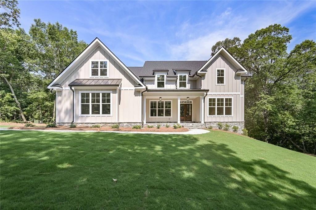 This is the amazing Davidson Plan featuring 5 Bedrooms, 4.5 Baths, 3-car garage and a full, unfinished basement situated on 3.4 beautiful acres in the Alexander High District. The home offers formal dining room with coffered ceiling, kitchen with quartz countertops, double ovens, all stainless appliances and huge keeping room and breakfast area. The island offers additional seating for family and friends. This home is designed with the entertainer in mind. The primary suite is on the main level with an incredible primary bathroom with free-standing soaking tub, double vanity, separate shower and combined his/her closet and sitting area. The laundry and mud room are just a few feet from the garage. Upstairs you will find 4 additional bedrooms, 3 full baths and a media room. To the left of the media room is a private bedroom with private bath. Convenient to Hartsfield-Jackson, Atlanta, Douglasville, Carrollton & Newnan! Builder is offering $10,000 in buyer paid closing costs.