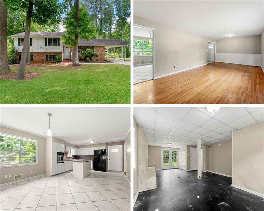 Welcome to 6033 Morrow Cove! This split level home with carport offers plenty of space for the whole family! Arriving at the home we find our long driveway and carport. There is plenty of street parking as well. Making our way through the front door we see our living room with hardwood floors! The hardwoods throughout the home are in excellent condition. Towards the back of the home we have our spacious kitchen complete with island and eating area. This kitchen is very large and would be perfect for entertaining. Moving up the stairs we find our full hall bath, three bedrooms and the half bathroom for the primary bedroom. As we move back down to the lower level we find our finished basement! This basement has a closet and FULL bathroom and could easily be used as fourth bedroom. The basement also has our utility room and laundry hook ups. Last but certainly not least we have our cleared backyard with beautiful green grass. This yard is quite large and is perfect for throwing the football, barbecuing with friends and whatever else you can imagine!

-SAM ELLIOTT IS BOTH THE LISTING AGENT AND OWNER -NO SELLER FINANCING -DOES NOT MEET FHA 91 DAY FLIP RULE UNTIL AUGUST 28TH, 2025 -NO CREATIVE FINANCING OR SELLER FINANCING
