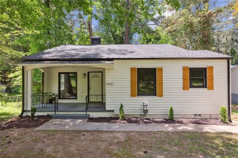 Photo of 3437 Harris Drive, Atlanta, GA 30337 (MLS # 7671419)