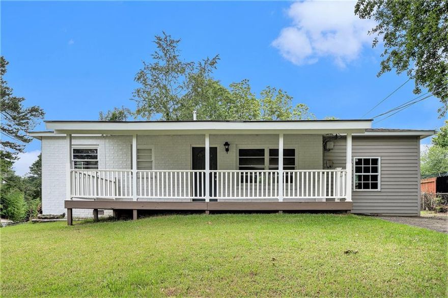 Completely Renovated & Move-In Ready! Welcome to 2621 Walton Way in the heart of Marietta—a beautifully updated home offering modern style and low-maintenance living. This 3-bedroom, 2-bathroom gem has been thoughtfully renovated from top to bottom, including a brand-new roof, new windows, updated flooring, a fully renovated kitchen, and fresh interior and exterior paint. The open-concept layout provides a seamless flow between the living, dining, and kitchen areas, making it perfect for both everyday living and entertaining. The spacious bedrooms are filled with natural light, and both bathrooms have been stylishly refreshed. Outside, you’ll find a large, level backyard ideal for play, pets, or relaxing evenings. Situated in a quiet, established neighborhood with no HOA, this home is conveniently located just minutes from shopping, dining, I-75, and Truist Park. Don’t miss your chance to own a turnkey home in one of Marietta’s most convenient locations—schedule your showing today!