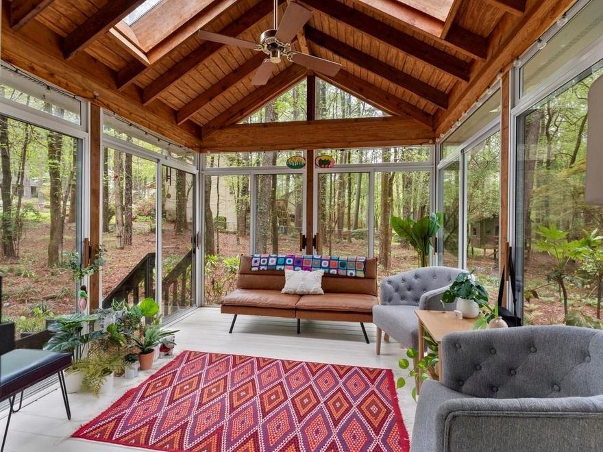 Welcome to your dream home in tranquil Alpharetta. This remarkable single-family residence sits on a sprawling corner 1-acre wooded lot, offering an unbeatable blend of privacy and natural beauty. Fully upgraded with granite countertops, teak hardwood flooring and updated bathrooms, the interiors exude sophistication and comfort. 
Step outside to your private oasis, complete with a spacious fenced dog run and a serene all-weather sunroom, perfect for your all year enjoyment. The home is conveniently located just steps away from the vibrant amenities of Wills Park and is within easy reach of Downtown Alpharetta (1.4 miles), Avalon (2.4 miles), Amphitheater (1.7 miles), North Fulton Hospital (0.5 miles), GA 400 (4 miles), North Point Mall and many more. 
You will have access to excellent schools and a luxurious lifestyle. You can rest easy knowing that a comprehensive Home Warranty is included, providing peace of mind for all your living needs. 
Don't miss out on this opportunity to rent your slice of paradise! Act quickly and make this pet friendly (small pets only) dream rental yours."