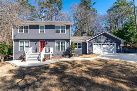 Photo of 9330 Martins Lake Drive, Roswell, GA 30076 (MLS # 7721429)