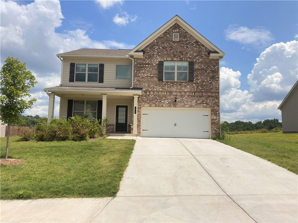 Better than new! Newly installed blinds and refrigerator will stay with the property! Quiet neighborhood. Community features swimming pool. Property is located on a big lot which provide ample space for family and friends to hang out. There is a welcoming front porch, neatly landscaped yard, and a long driveway leading to a garage. Formal dining room is on the right side upon entering. Big windows through the whole house which brings a lot of natural lights. The open concept kitchen is modern and well-equipped with stainless steel appliances, a center island, ample cabinetry, and a walk-in pantry. It open up to a family room with a cozy built in fireplace. One guest bedroom and a full bathroom on the 1st floor. Oversized master bedroom is located on the second floor and there is an open loft area can be turned into second living room, an office area etc. This popular 5 bedroom floorpan has a lot more to offer. $10,000 leasing permit will stay with the property as well which opens to both investors and owner occupied homeowners.