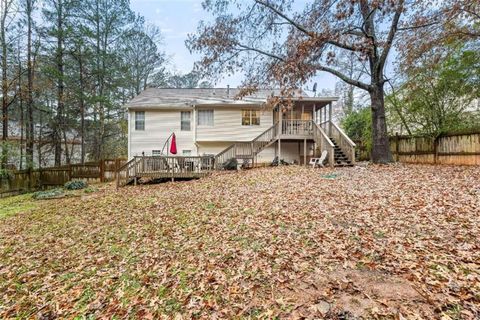 A home in Dawsonville