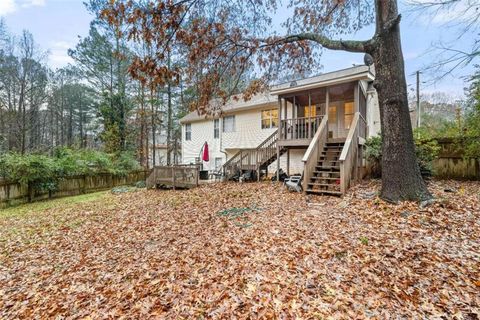 A home in Dawsonville