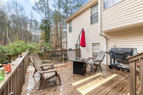 A home in Dawsonville