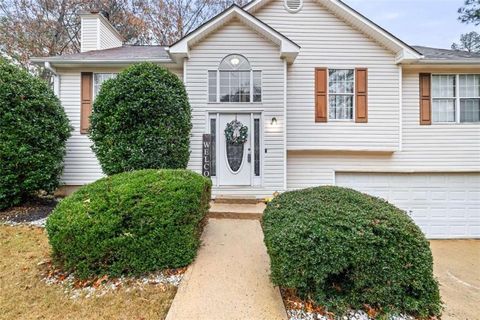 A home in Dawsonville