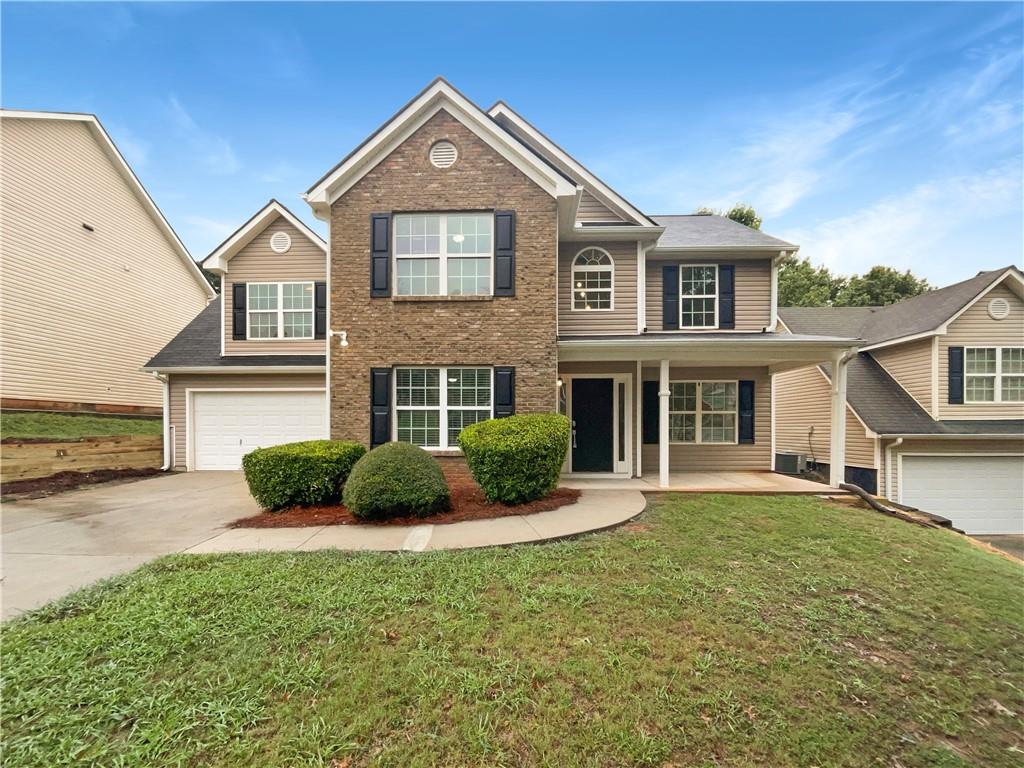 Check out this stunner! This home has New Roof, Fresh Interior Paint, Fresh Exterior Paint, Partial flooring replacement in some areas, New Appliances. A fireplace and a soft neutral color palette create a solid blank canvas for the living area. The primary bathroom is fully equipped with a separate tub and shower, double sinks, and plenty of under sink storage. Take it easy in the fenced in back yard. The sitting area makes it great for BBQs! A must see!. 100-Day Home Warranty coverage available at closing