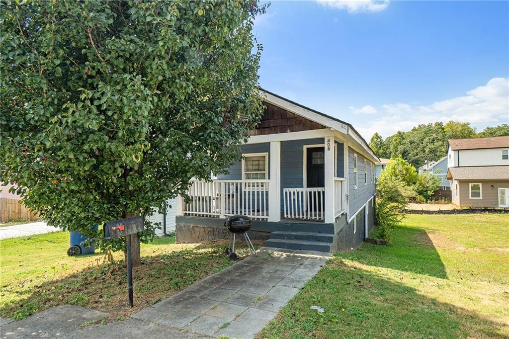 This home offers excellent potential with a full renovation. Finish the basement to create additional living space or design a two-level urban oasis tailored to your vision. Perfect for investors or homeowners looking to generate income, the main level can is a 2 bedroom 1 bath unit, while the lower level, once renovated, could bring in an additional income as a 1-bedroom suite with its own kitchen, bath, and living area. Don’t miss this unique chance to invest in one of Atlanta’s fastest-growing neighborhoods, surrounded by new construction homes valued between $350K and $400K. Endless possibilities await!!!