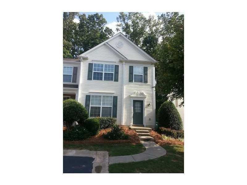 Unbeatable Location! Nestled in a vibrant, sought-after community with easy access to GA 400, downtown Alpharetta, Avalon, and Halcyon—enjoy endless dining, shopping, and entertainment options! Located in a top-rated school district, this well-kept end-unit townhome features 3 bedrooms and 2.5 baths. The main level offers an open layout with a convenient half bath. The kitchen boasts ample cabinetry and counter space, plus a pass-through to the spacious great room, complete with a cozy fireplace. Upstairs, you’ll find a generous primary suite and two additional bedrooms.