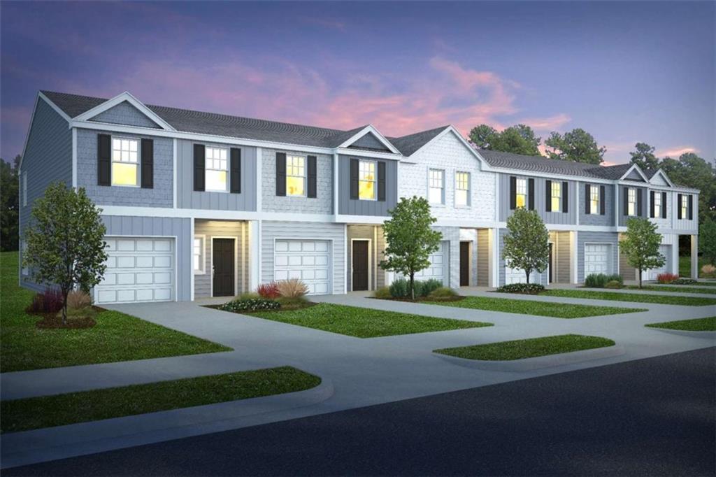 Welcome to The Collection at Walden Park - One of Rockhaven Homes' Newest Townhome Communities! Experience the perfect blend of affordable luxury in this beautifully designed neighborhood. Introducing the 'Astin A' floorplan, offering a thoughtfully designed living space. This stunning townhome features modern upgrades and a contemporary open-concept layout. The gourmet kitchen boasts granite countertops, stainless steel appliances, and elegant 42-inch white cabinets with crown molding. Enjoy the convenience of keyless entry, 2" wood-faux blinds throughout, and the latest in smart home technology. Upstairs, the luxurious owner's suite offers tray ceilings, a spa-like bath with an oversized shower, a separate water closet with a window, and a huge walk-in closet. Two additional generously sized bedrooms feature vaulted ceilings, ample natural light, and spacious closets. A one-car garage with automatic door openers adds extra convenience. Located in The Retreat at Walden Park, residents enjoy resort-style amenities, including a swimming pool, cabana, playground, dog park, and scenic walking trails. Plus, with easy access to shopping, dining, and major highways (I-75 & I-285), commuting is a breeze. Don't miss your chance to be one of the first to call Walden Park home! Schedule your tour today before it's too late! Under Construction. Refined renderings do not fully reflect the final product.