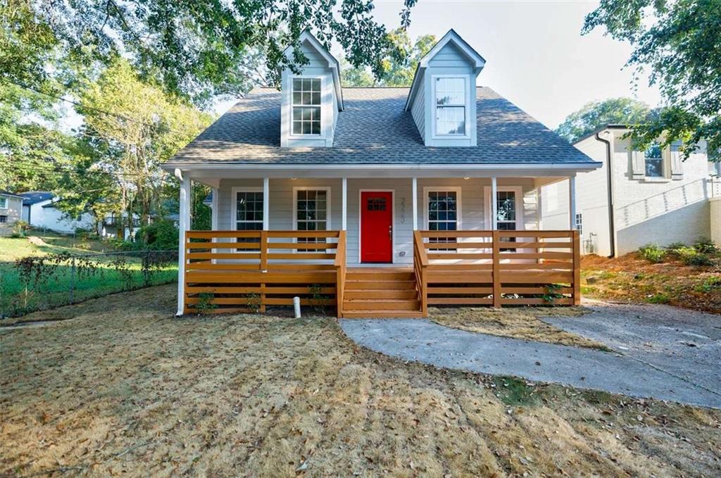 This is 2223 Wingate Street SW, Atlanta, GA! This charming home offers a cozy yet spacious retreat with its 2,048 square feet of living space, nestled on a generous lot. With 3 comfortable bedrooms and 2.5 bathrooms, this home is perfect for those seeking both comfort and style. Step inside to discover an inviting open kitchen featuring an island with breakfast bar, premium counters, and gleaming stainless steel appliances including a dishwasher and refrigerator. The windowed kitchen and dual pane windows throughout the home ensure a bright and airy atmosphere. Enjoy the comfort of central air conditioning and heating, with additional electric heat for those cooler days. The decorative fireplace adds a touch of charm to the living area, while the laminate and tile floors provide easy maintenance and a modern look. The master suite comes with a custom walk-in closet, offering ample storage and organization space. Each bedroom is thoughtfully designed, ensuring privacy and functionality. Outside, the back yard and deck provide a perfect setting for relaxation or entertaining guests. Whether you're hosting a summer barbecue or enjoying a quiet evening under the stars, this space is sure to be a favorite. Additional amenities include a detached parking area, ensuring convenience and security for your vehicles. This home combines practicality with comfort, making it a must-see. Don't miss the opportunity to make this beautiful property your own slice of paradise in Atlanta!