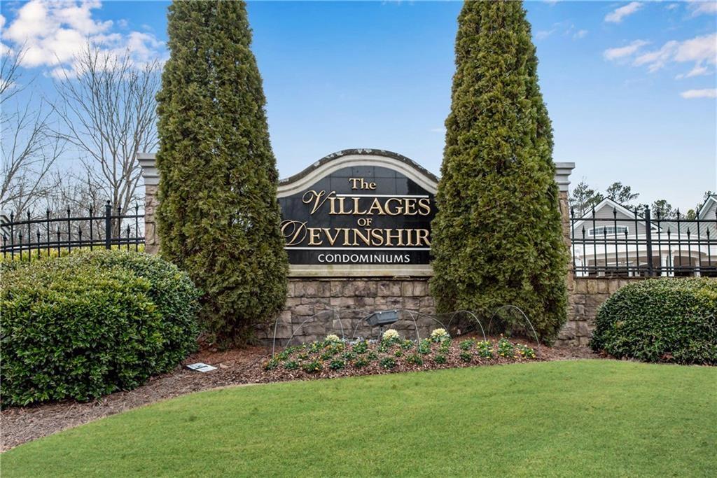 **Welcome to the Villages of Devinshire – A Gated Gem in the Heart of Alpharetta/Milton!**
Don’t miss this beautifully maintained 3-bedroom, 2-bath condo located in one of North Fulton’s most sought-after gated communities. Nestled on the 2nd floor in the back (less congested) of the community, this light-filled home boasts fresh paint and new carpet in the central living areas, and an inviting open floor plan. As you walk in the front door, make sure to notice the lovely glass door that provides extra security and added light throughout the home. Each spacious bedroom features large walk-in closets, offering generous storage and comfort throughout. The primary bedroom hosts a beautiful murphy bed for added storage and flexibility and a thoughtfully designed California Closet for all your belongings. The living room showcases a cozy fireplace flanked by built-in cabinets and bookshelves on one side—perfect for displaying your favorite décor or storing your favorite books. Step outside to your oversized balcony, ideal for enjoying your morning coffee or unwinding in the evening. Notice the added screen door so you can leave your deck door open on those cool refreshing days. You’ll love the thoughtfully designed layout that includes a dedicated laundry room, ceiling fans in all the bedrooms, and a brand-new HVAC system for year-round comfort and efficiency.
Residents of Villages of Devonshire enjoy access to top-notch amenities: a swimming pool, tennis courts, fitness center, clubhouse, meeting room, dog park, playground, and even a convenient car wash station. Located just minutes from Hwy 400, The Avalon, Halcyon, Verizon Amphitheatre, and award-winning schools, you’re close to everything you need—shopping, dining, entertainment, and parks. This home is attractively priced so that you can add your own touches to make this your own!