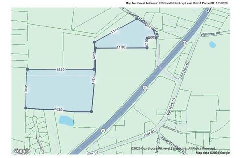 Vacant Land For Sale - 250 Sandhill Hickory Level Rd Rd<br/> Carrollton, GA 30116