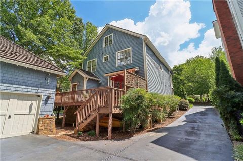 A home in Dawsonville