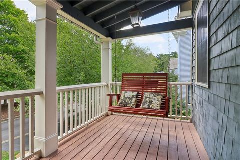 A home in Dawsonville