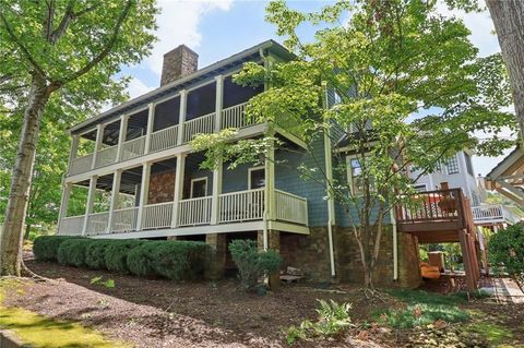 A home in Dawsonville