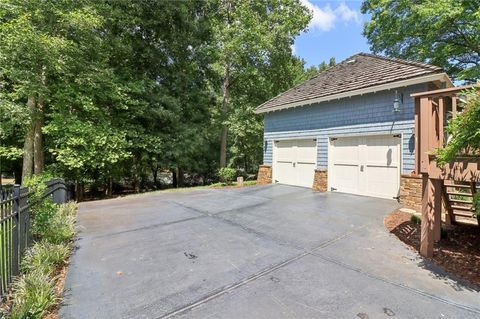 A home in Dawsonville