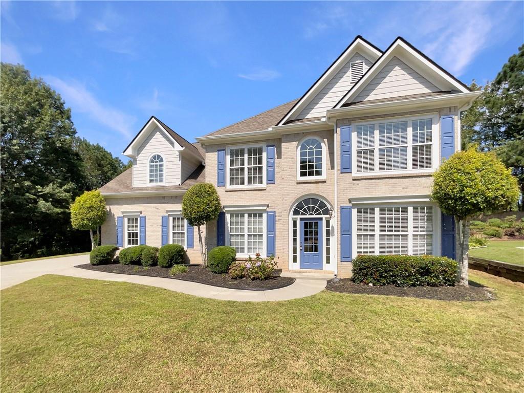 Welcome to this spacious 5-bedroom, 3-bathroom home perfectly situated on a quiet cul-de-sac in sought-after Buford! Step inside to a soaring 2-story foyer that sets
the tone for this bright and open floor plan. A formal living room/office space and formal dining room offer flexible options for entertaining or working from home. The
inviting family room with fireplace seamlessly flows into the dining area and the chef’s kitchen, complete with white cabinets, granite countertops, stainless steel
appliances, and a breakfast bar. A bedroom on the main level with access to a full bath is ideal for guests or multigenerational living.
Upstairs, retreat to the oversized primary suite with a private sitting area, cozy fireplace, and spa-like bath featuring dual vanities, a separate tub and shower, and a
generous walk-in closet. Four additional bedrooms share a full bath, providing plenty of room for family and guests.
Outside, enjoy relaxing or entertaining on the patio overlooking the level backyard—a perfect space for play, gardening, or gatherings.
Located in a vibrant community, residents can take advantage of amenities including a clubhouse, swimming pool, tennis courts, playground, and even a baseball
field. All of this, just minutes from the Mall of Georgia, Lake Lanier, I-985, and award-winning schools—offering the perfect balance of comfort, convenience, and
lifestyle.