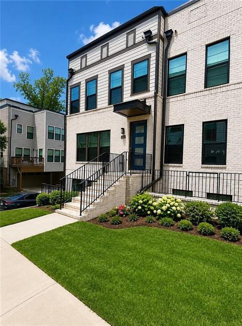 Townhouse For Rent - 1038 Burnside Place<br/> Atlanta, GA 30318