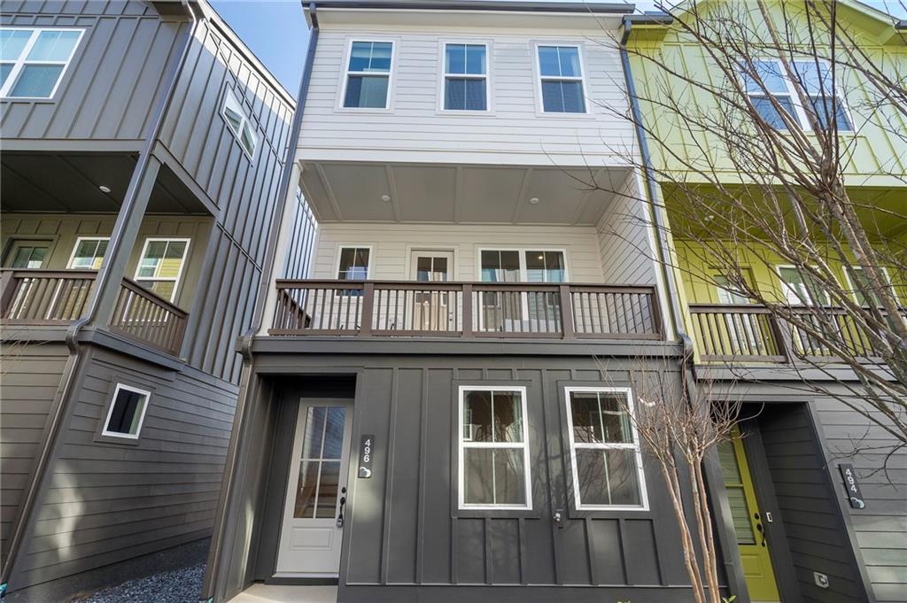Limited time offer***Receive our Build your own bundle incentive plan***
Zephyr is conveniently located on the southeast side of Atlanta’s downtown core, Chosewood is a neighborhood that’s ready to flourish. With proximity to Grant Park and in walking distance to the BeltLine’s Southside Trail, the location boasts an amazing pool and clubhouse with our own pocket parks. The Lindsey floor plan seamlessly combines style and functionality. The open-concept middle floor, with an oversized kitchen island and covered porch, is perfect for entertaining. The spacious kitchen connects seamlessly to the family room and features a built-in pantry for ample storage. The top floor offers a private owner's suite with a luxurious bath, with a secondary bedroom and bath for guests or roommates. The additional third bedroom is on the lower level with a full bath. A two-car garage on the first floor adds convenience to this well-designed townhome.