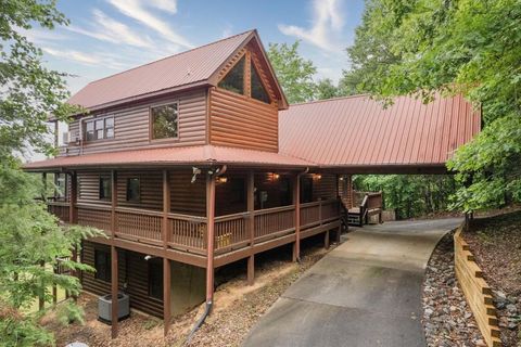 A home in Mineral Bluff