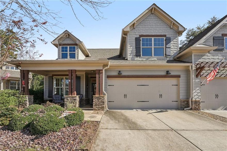 You've found it!! That low-maintenance, private, master on the main with a yard! Everything you need is on the
main floor, but has tremendous space upstairs! Two bedrooms plus an office and bath! Beautiful hardwoods on the
first floor; kitchen is open to family room offering great flow for guests and daily living; separate Dining Room and
foyer; Primary suite is private and spacious; two-car garage; lots of storage; screened porch and side patio; great side
yard. In addition to being a great floor plan and yard, the community is awesome! Resort-style living when you
want it and privacy at home sweet home! Soleil is award-winning for it's amenities and style! Golf, Tennis,
Pickleball, Billards room, indoor lap pool, Fitness Facility, walking trails, Library, community garden. Near shopping
and hospitals and cute downtown Canton. Wowza! What are you waiting for?? Come see us