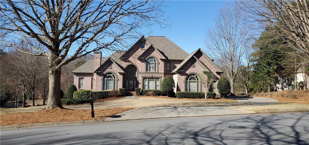 One of the best homes is available in Prestigious Sugarloaf country club to Enjoy this large Mansion and the best view of the 7th green at a very small cost per month. Best location on the 7th Hole of Stables Golf Course with 200 Degree views from large Deck. All three levels finished well maintained Executive home with two Master size bedrooms on almost 1 Acre Lot. Master on Main, gentleman's Library with fireplace, Elegant 2 story Foyer, 2 story grand Great Room, and 2 story extra large Family Room with wall of windows and floor to ceiling fireplace, fully updated spacious Kitchen very large Island and huge walk in pantry. Three large bedrooms upstairs with private baths and walk-in closets. Finished Terrace level with Recreational Area, Media Room, 2 Bedroom and 2 full bathroom. Plenty of storage space. Large level backyard for Family Entertainment. This House is filled with Sunlight all day long. 2 minutes walk to the Sports Center, Pool, Tennis Courts and Play Ground. Short walk to the Club House. School Bust Stop right in front of the House. Not to be missed