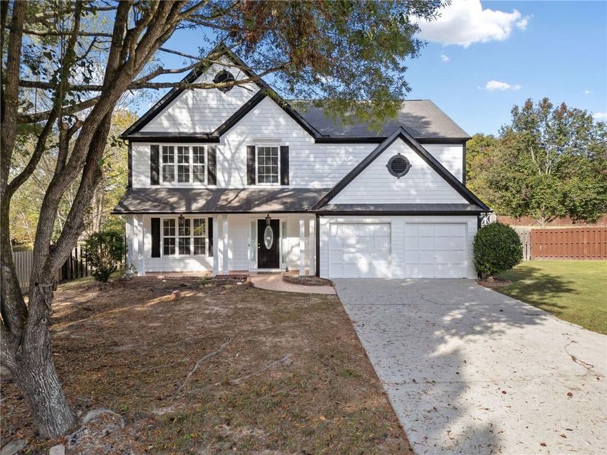 PRICE IMPROVEMENT! Seller understands some cosmetic work needs to be done and would like that reflected in the price for a buyer who would love the opportunity to put their own personal touches on their future home! This stunning 2-story residence in the serene Halstead Lake community boasts 2,286 sq ft of beautifully updated living space. Featuring 4 spacious bedrooms and 2.5 baths, enjoy brand new paint and carpet throughout, as well as modern amenities like new toilets and a state-of-the-art gutter system. The heart of the home includes a cozy gas fireplace with a brand new chimney, creating a warm ambiance for gatherings. Step outside to a beautifully landscaped, expansive backyard—ideal for entertaining or relaxing in your own private oasis. With a brand new AC system and located on a quiet cul-de-sac in a friendly neighborhood, this home perfectly combines comfort and convenience. Don’t miss your chance to own this exceptional property!